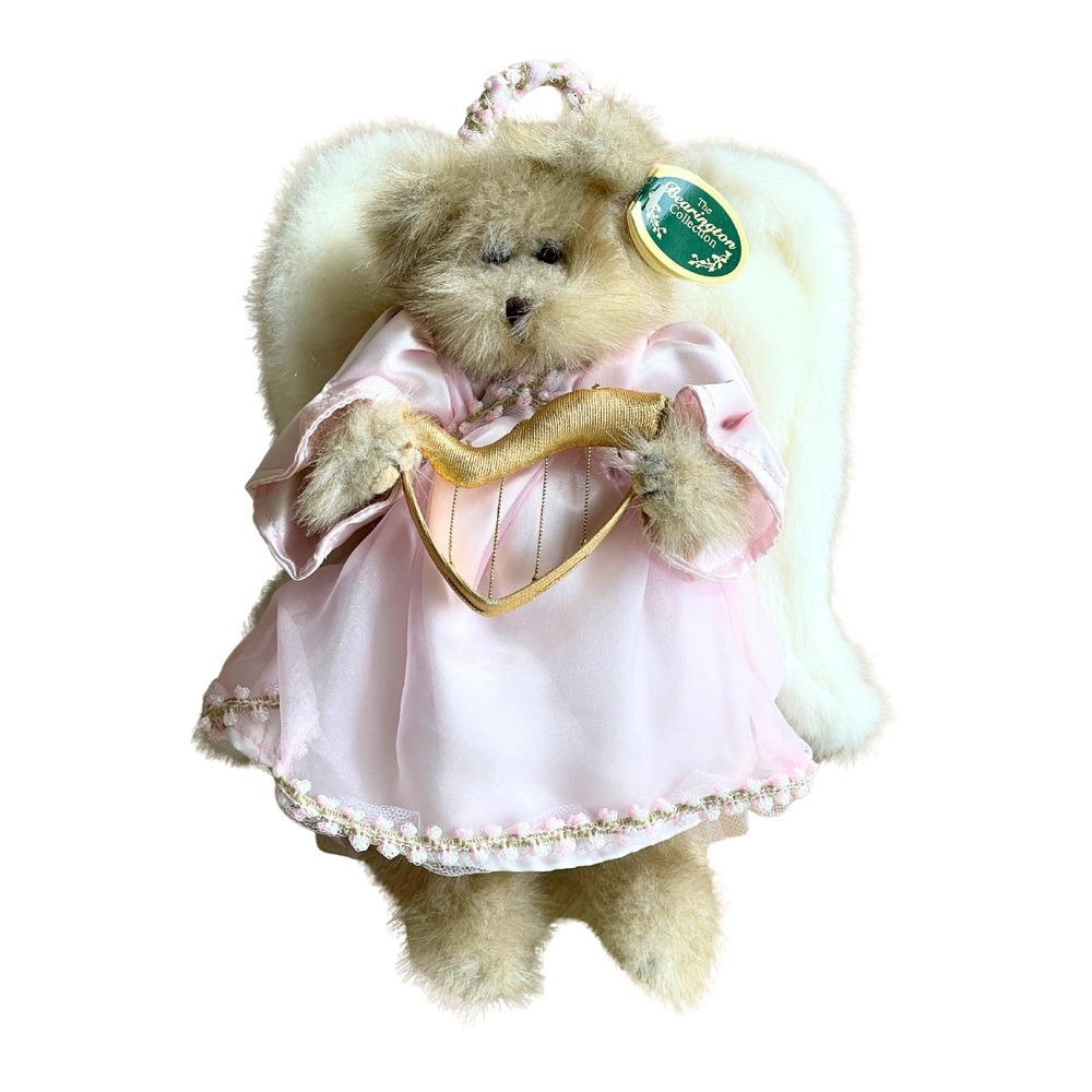 The Bearington Collection Stuffed Bear Bernadette Angel #1076 Christmas, Retired